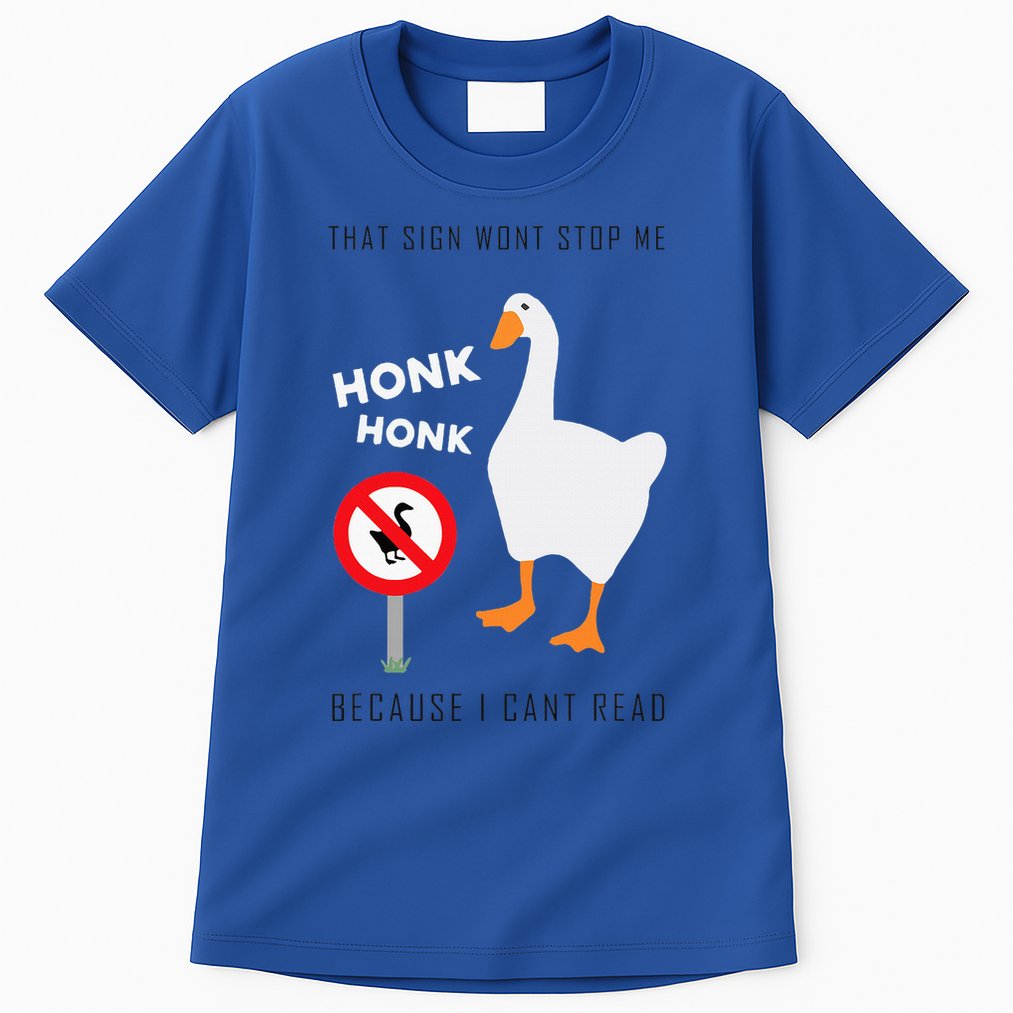 Untitled Goose Game Funny Tall T-Shirt