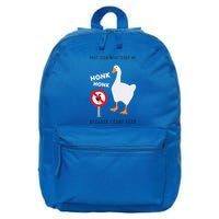 Untitled Goose Game Funny 16 in Basic Backpack