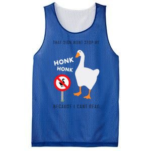 Untitled Goose Game Funny Mesh Reversible Basketball Jersey Tank