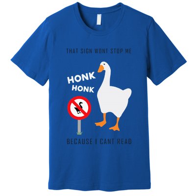 Untitled Goose Game Funny Premium T-Shirt