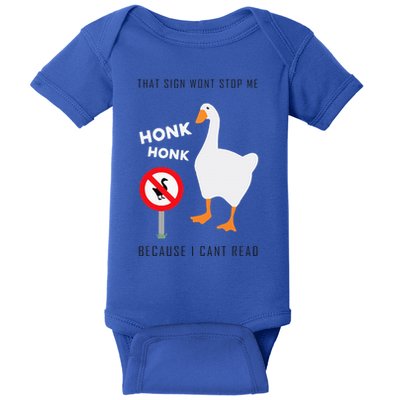 Untitled Goose Game Funny Baby Bodysuit