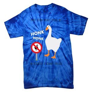 Untitled Goose Game Funny Tie-Dye T-Shirt