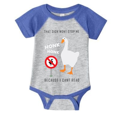 Untitled Goose Game Funny Infant Baby Jersey Bodysuit