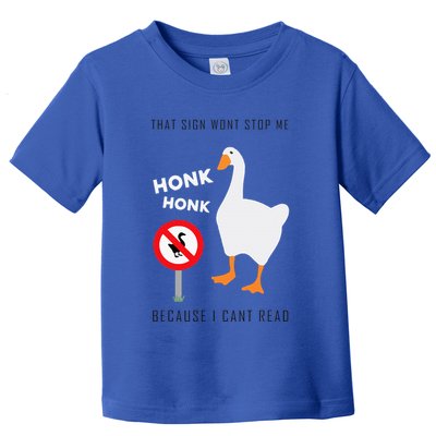 Untitled Goose Game Funny Toddler T-Shirt
