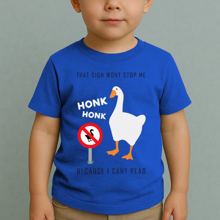 Untitled Goose Game Funny Toddler T-Shirt