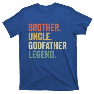 Uncle Godfather Gift Christmas Funny Gift From God Funny Cool Gift T-Shirt