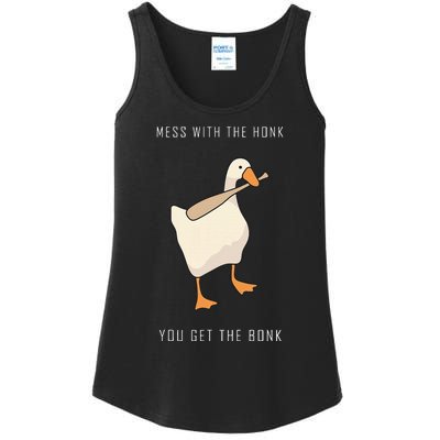 Untitled Goose Game Funny Family Gaming Ladies Essential Tank