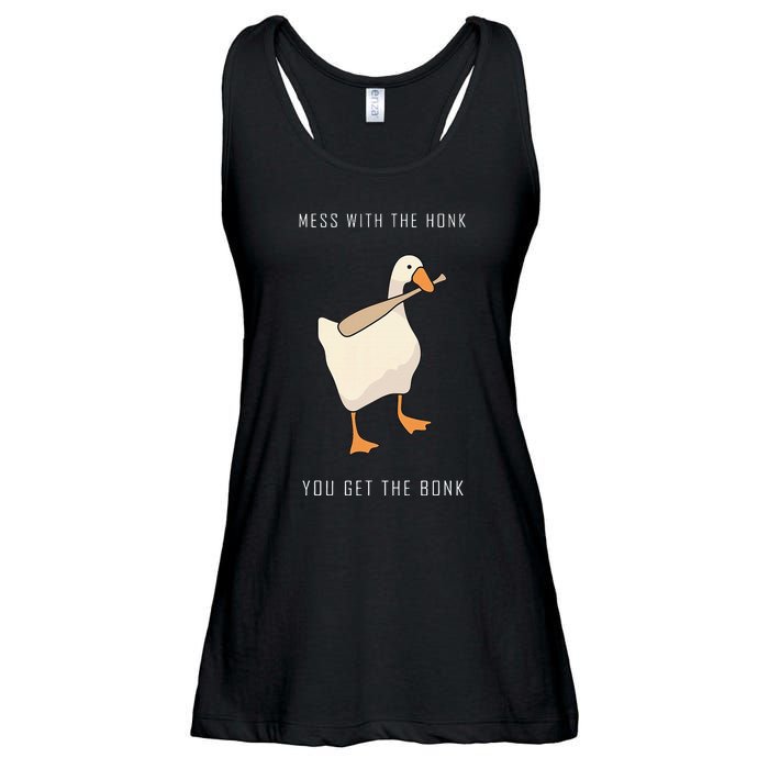 Untitled Goose Game Funny Family Gaming Ladies Essential Flowy Tank