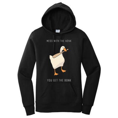 Untitled Goose Game Funny Family Gaming Women's Pullover Hoodie