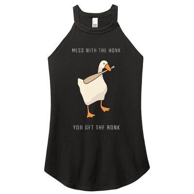 Untitled Goose Game Funny Family Gaming Women’s Perfect Tri Rocker Tank