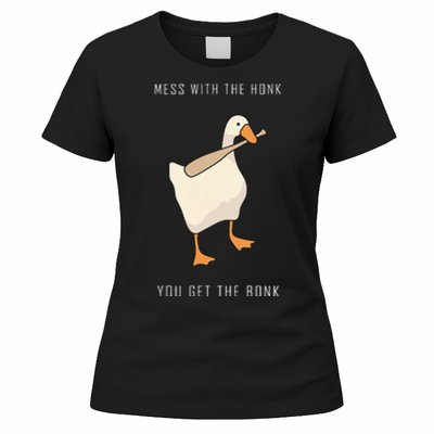 Untitled Goose Game Funny Family Gaming Women's T-Shirt