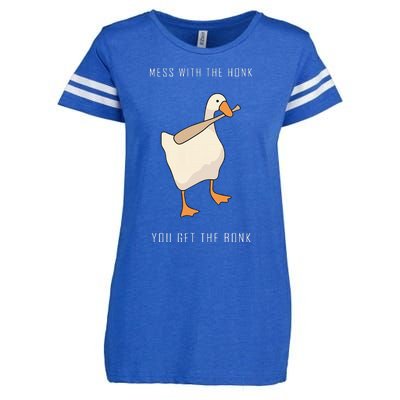 Untitled Goose Game Funny Family Gaming Enza Ladies Jersey Football T-Shirt