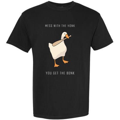 Untitled Goose Game Funny Family Gaming Garment-Dyed Heavyweight T-Shirt