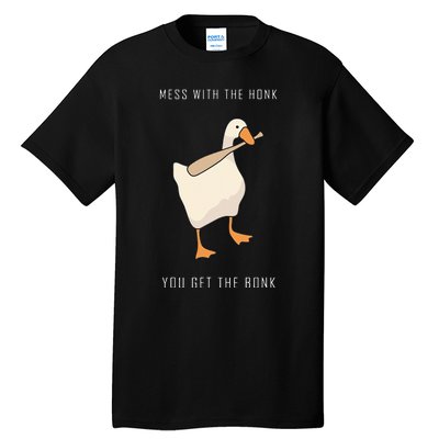 Untitled Goose Game Funny Family Gaming Tall T-Shirt