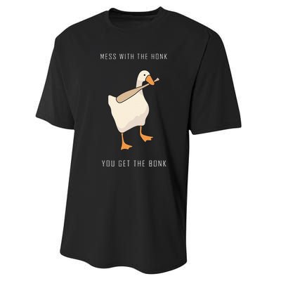 Untitled Goose Game Funny Family Gaming Performance Sprint T-Shirt