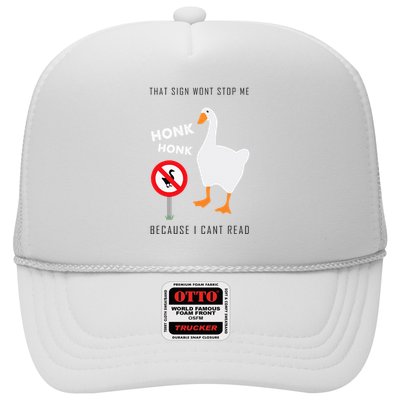 Untitled Goose Game Funny Trucker Hat