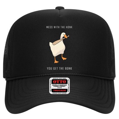 Untitled Goose Game Funny Family Gaming Trucker Hat