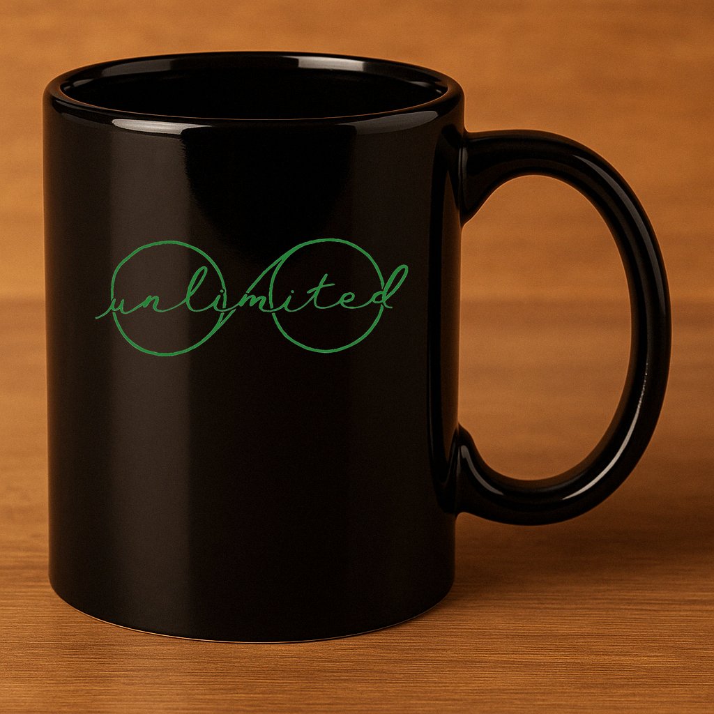 Unlimited Glasses Green Good Witch Bad Witch 11oz C Handle Ceramic Mug