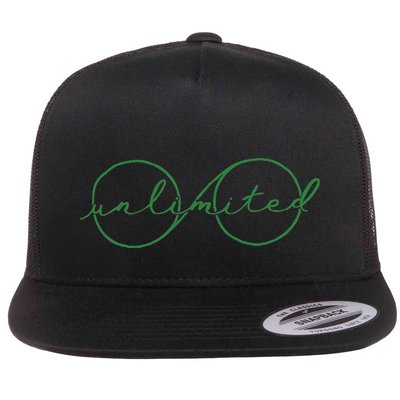 Unlimited Glasses Green Good Witch Bad Witch Flatbill Hat