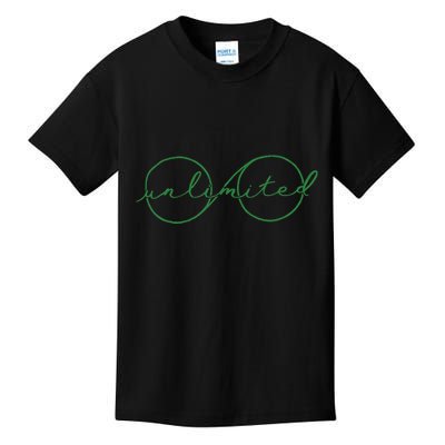 Unlimited Glasses Green Good Witch Bad Witch Kids T-Shirt