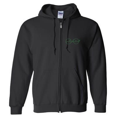 Unlimited Glasses Green Good Witch Bad Witch Full Zip Hoodie