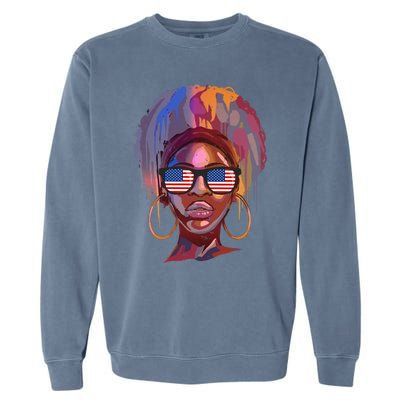 Usa Great Gift Garment-Dyed Sweatshirt