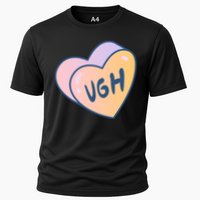 Ugh Heart Cooling Performance Crew T-Shirt