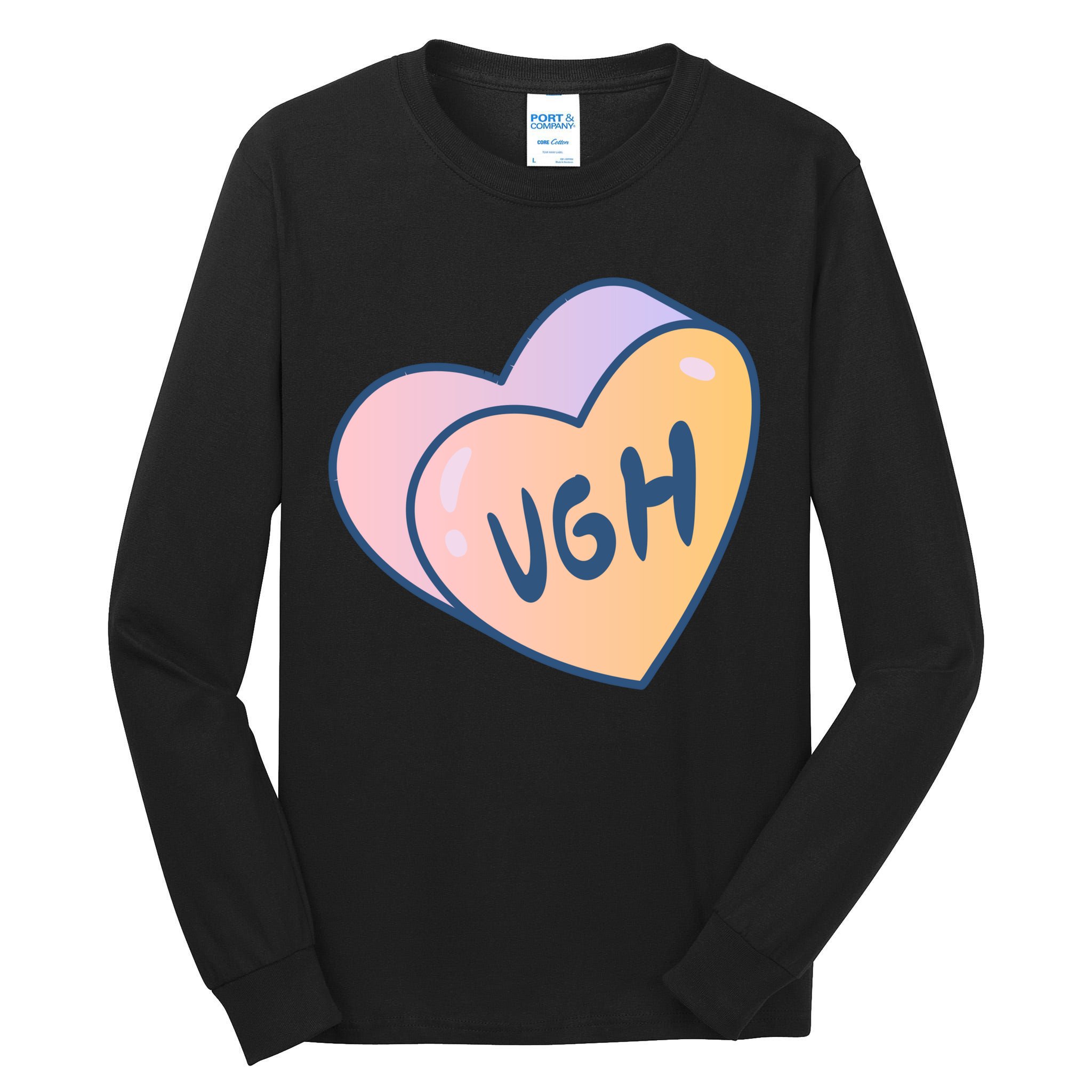 Ugh Heart Tall Long Sleeve T-Shirt