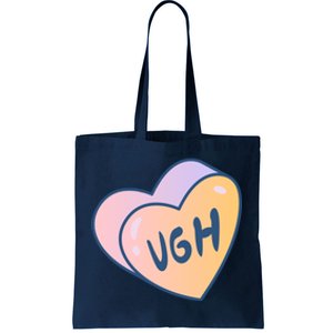 Ugh Heart Tote Bag