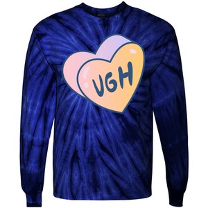 Ugh Heart Tie-Dye Long Sleeve Shirt