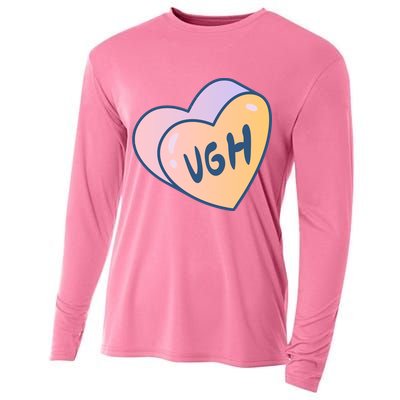 Ugh Heart Cooling Performance Long Sleeve Crew