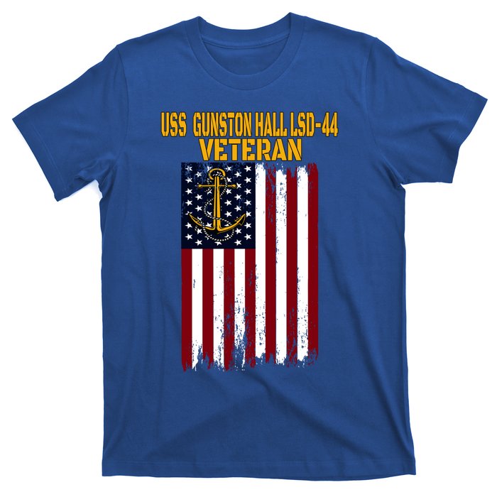 Uss Gunston Hall Lsd44 Dock Landing Ship Veteran Father Day Gift T-Shirt