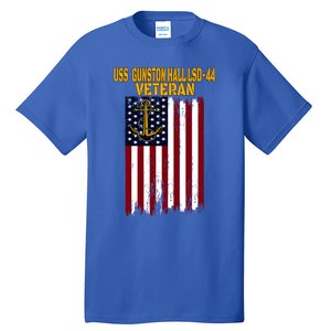 Uss Gunston Hall Lsd44 Dock Landing Ship Veteran Father Day Gift Tall T-Shirt