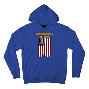 Uss Gunston Hall Lsd44 Dock Landing Ship Veteran Father Day Gift Tall Hoodie