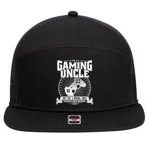 Uncle Gamer Hero Gift 7 Panel Mesh Trucker Snapback Hat