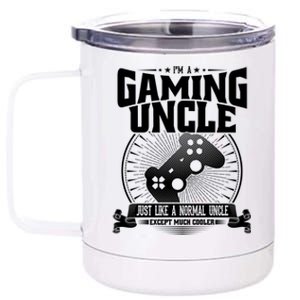 Uncle Gamer Hero Gift 12 oz Stainless Steel Tumbler Cup