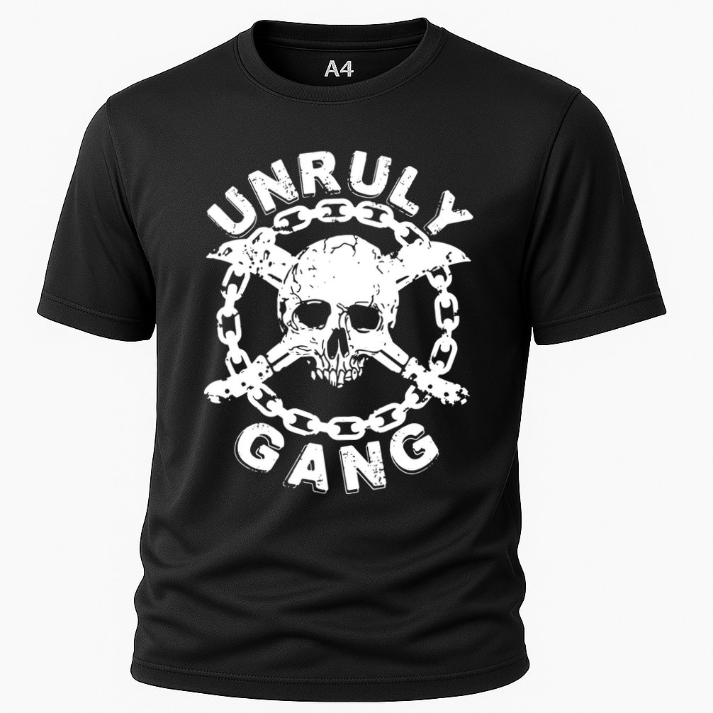 Unruly Gang Jamaican Dancehall Music Cooling Performance Crew T-Shirt