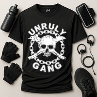 Unruly Gang Jamaican Dancehall Music Cooling Performance Crew T-Shirt