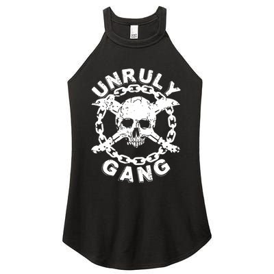 Unruly Gang Jamaican Dancehall Music Women's Perfect Tri Rocker Tank
