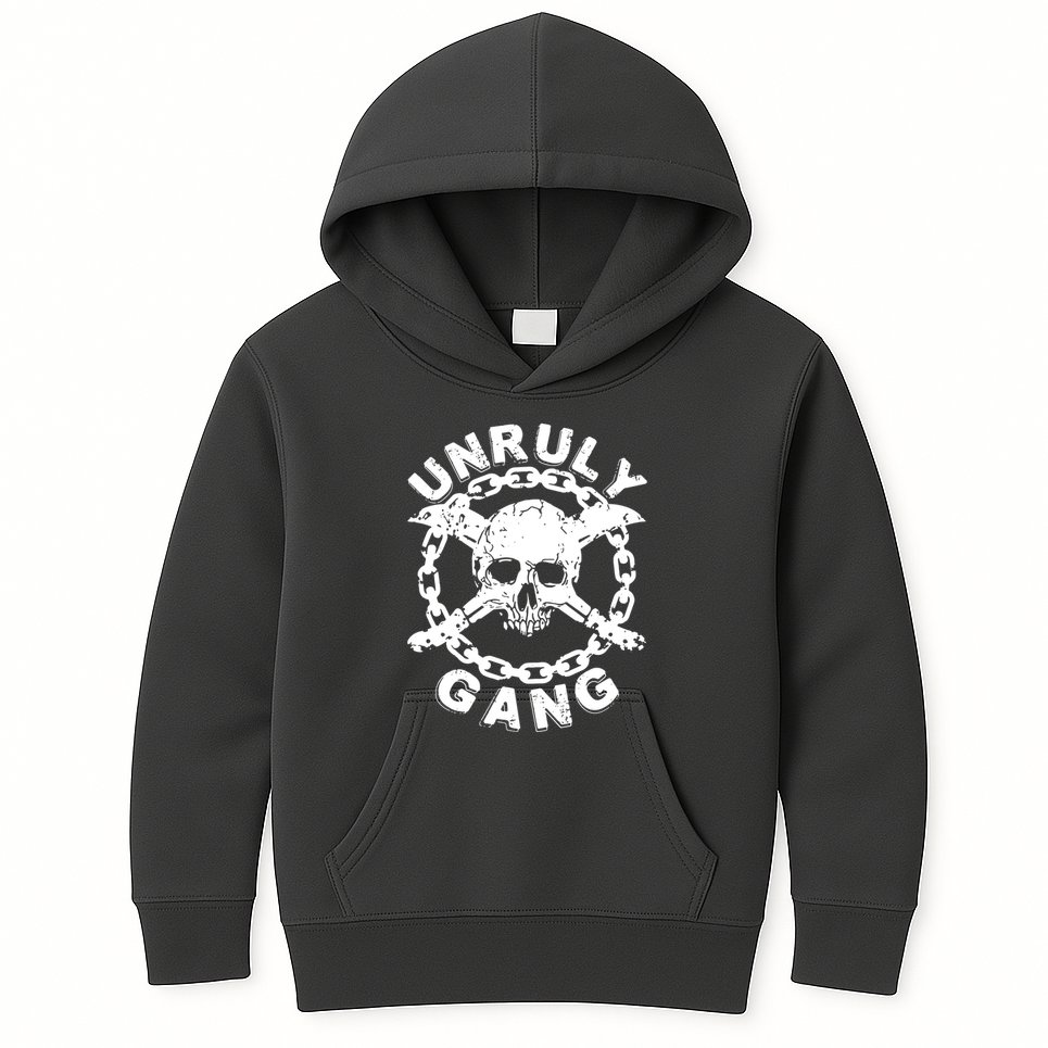 Unruly Gang Jamaican Dancehall Music Kids Hoodie