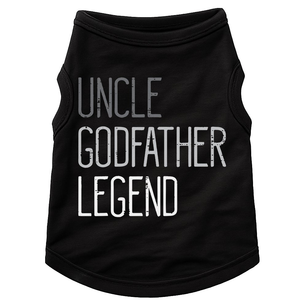 Uncle Godfather Legend Funny Fathers Day Family Brother Doggie Tank