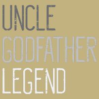 Uncle Godfather Legend Funny Fathers Day Family Brother Long Sleeve Shirt