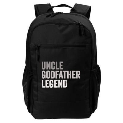 Uncle Godfather Legend For A Favorite Uncle Family Baptism Backpack