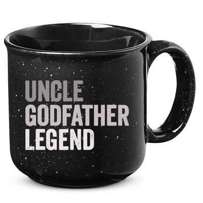 Uncle Godfather Legend For A Favorite Uncle Family Baptism 15oz Campfire Ceramic Mug