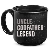Uncle Godfather Legend For A Favorite Uncle Family Baptism 15oz Campfire Ceramic Mug