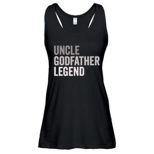 Uncle Godfather Legend For A Favorite Uncle Family Baptism Ladies Essential Flowy Tank