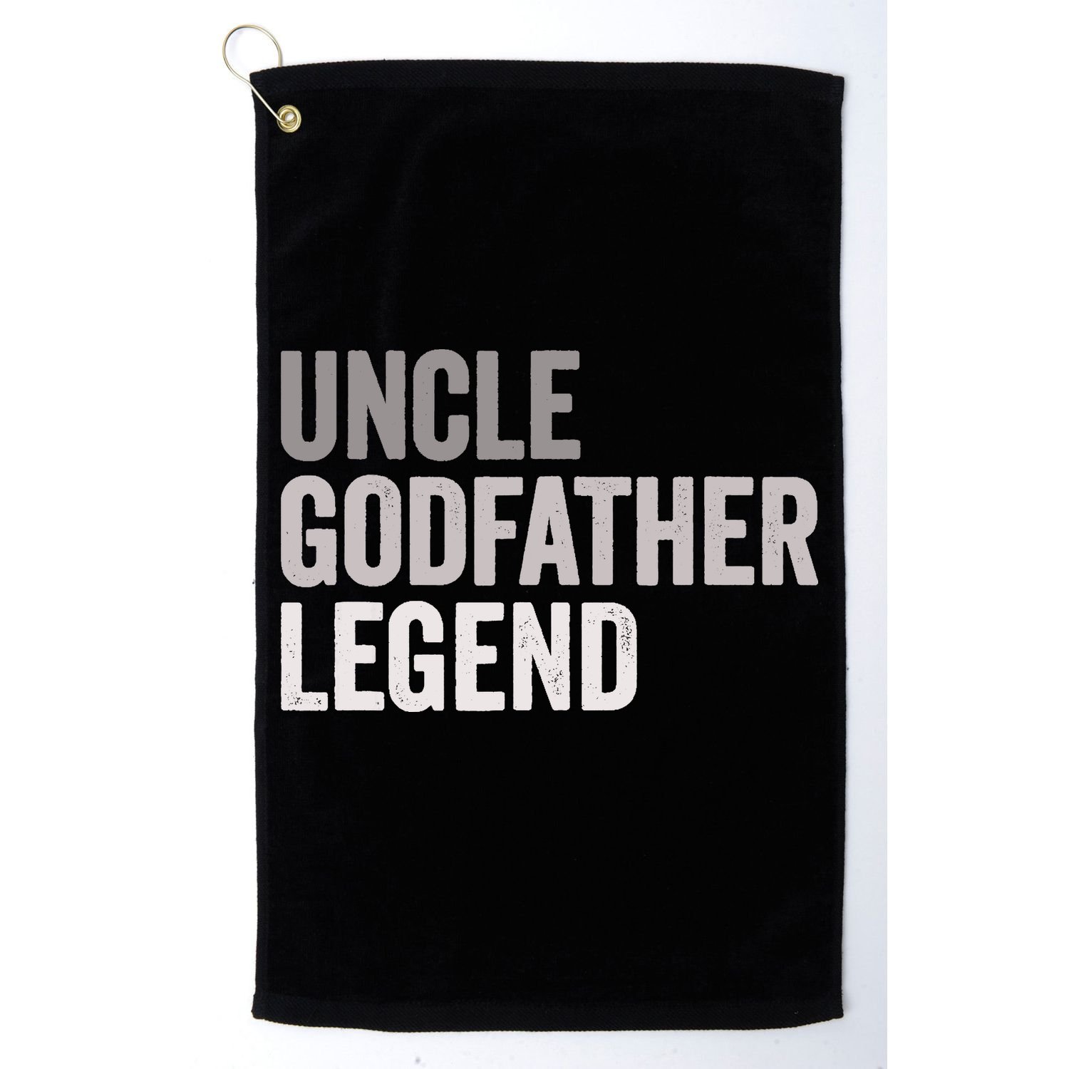 Uncle Godfather Legend For A Favorite Uncle Family Baptism Golf Towel