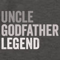 Uncle Godfather Legend For A Favorite Uncle Family Baptism Vector Backpack