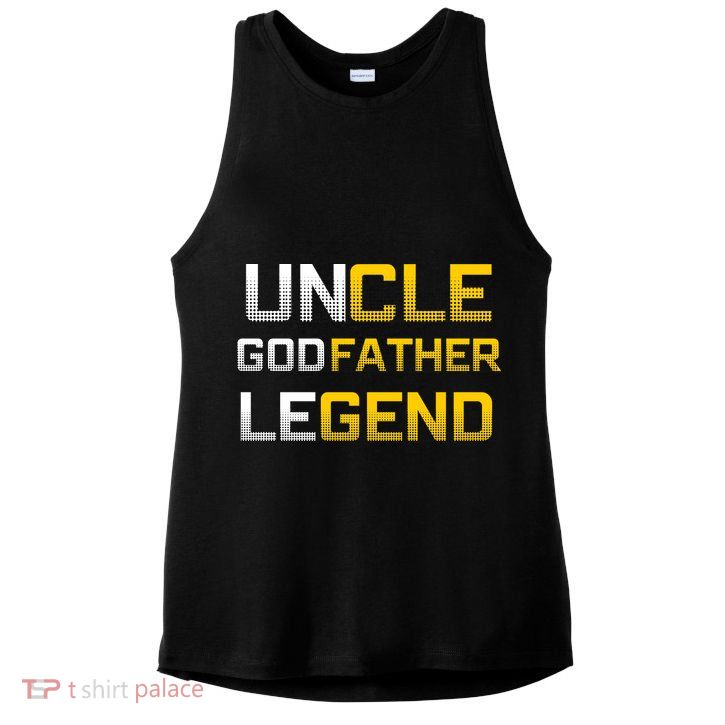 Uncle Godfather Legend Ladies PosiCharge Tri-Blend Wicking Tank