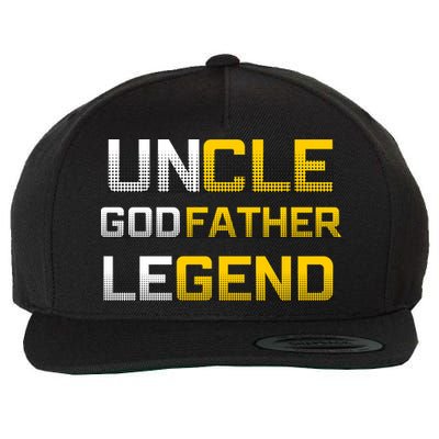 Uncle Godfather Legend Wool Snapback Cap